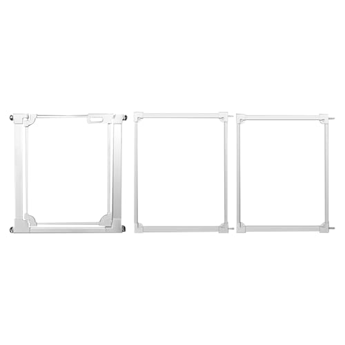 Freestanding Acrylic Pet Safety Gate with Auto Close