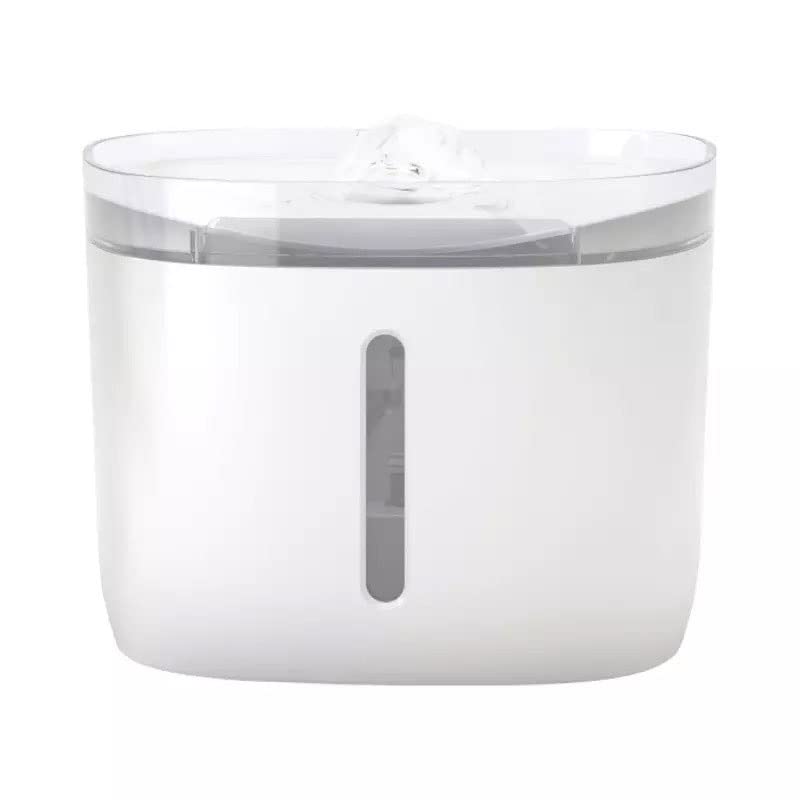 Automatic Pet Water Fountain with Water Level Window
