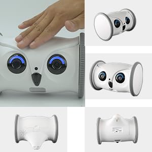 1080p Pet Camera Robot with Treat Dispenser & Two-Way Audio