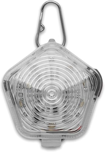 Ruffwear, Beacon Safety Light for Dogs, Rechargeable, Clear Lake