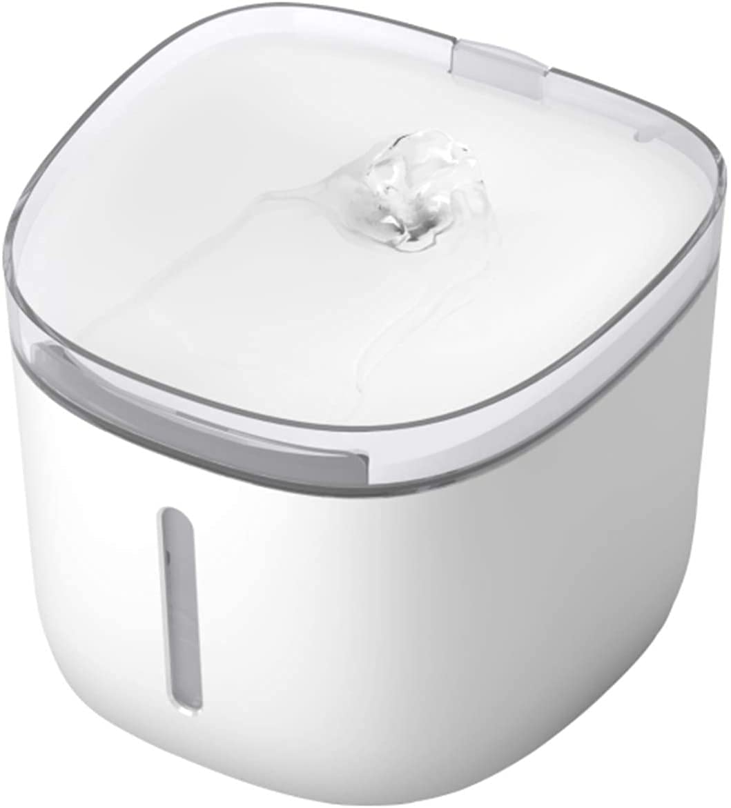 Automatic Pet Water Fountain with Water Level Window