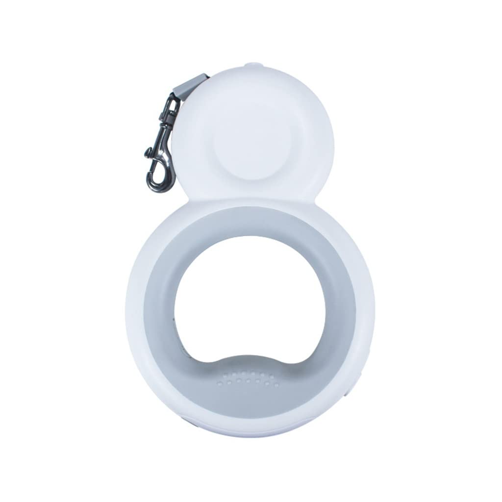 Retractable LED Dog Leash with Poop Bag Dispenser
