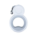 Retractable LED Dog Leash with Poop Bag Dispenser