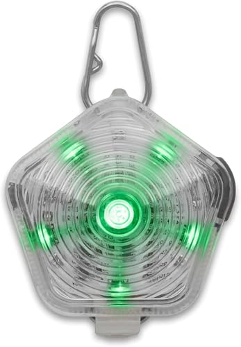 Ruffwear, Beacon Safety Light for Dogs, Rechargeable, Clear Lake
