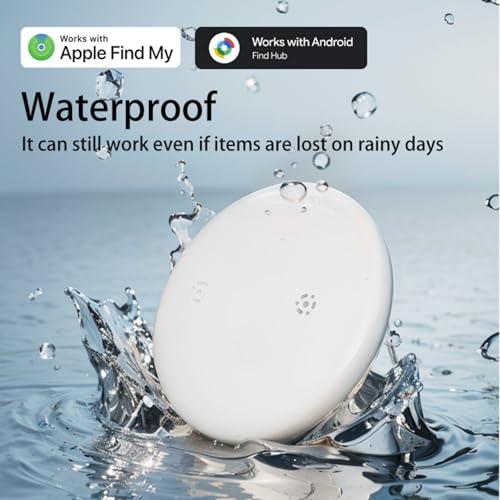 GPS Pet Tracker Tags for iOS & Android, 2-Pack