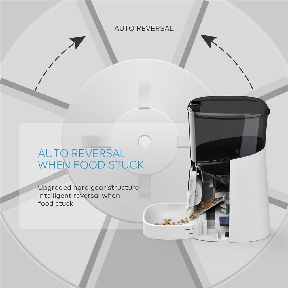 Smart Automatic Pet Feeder with App Timer