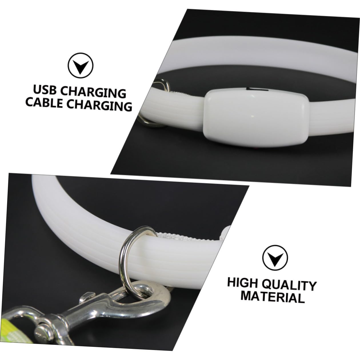 Rechargeable LED Pet Safety Collar