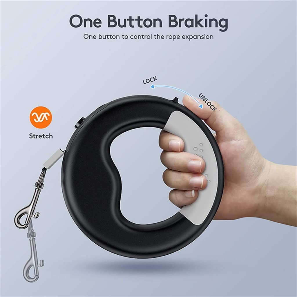 Rechargeable Retractable Hands-Free Dog Leash