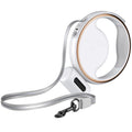 Retractable Dog Leash with Waste Bag Holder