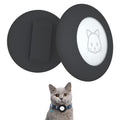 SimpleThings Airtag Cat Collar Holder, Pet Silicone Protective Case