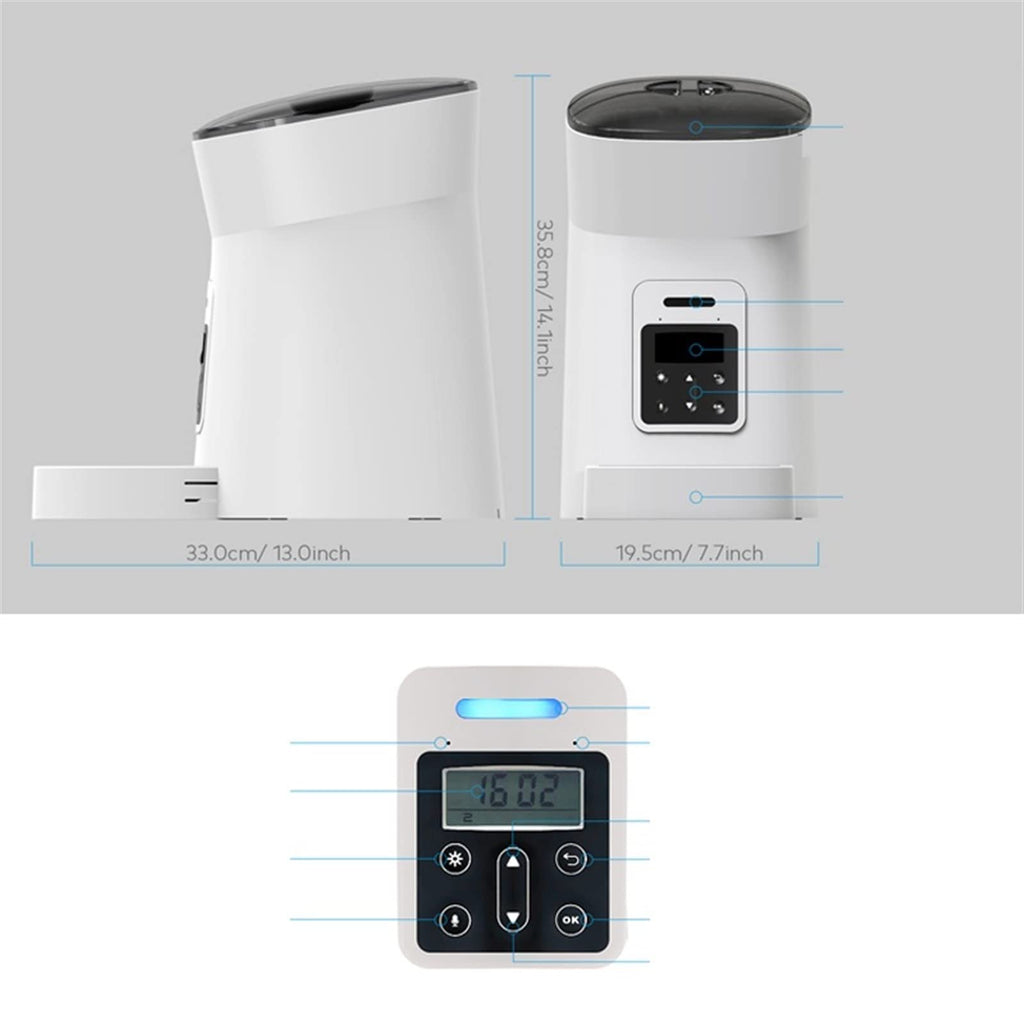 Smart Automatic Pet Feeder with Timed Portion Control