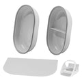Replacement Bowls & Silicone Mat Set for Automatic Pet Feeder