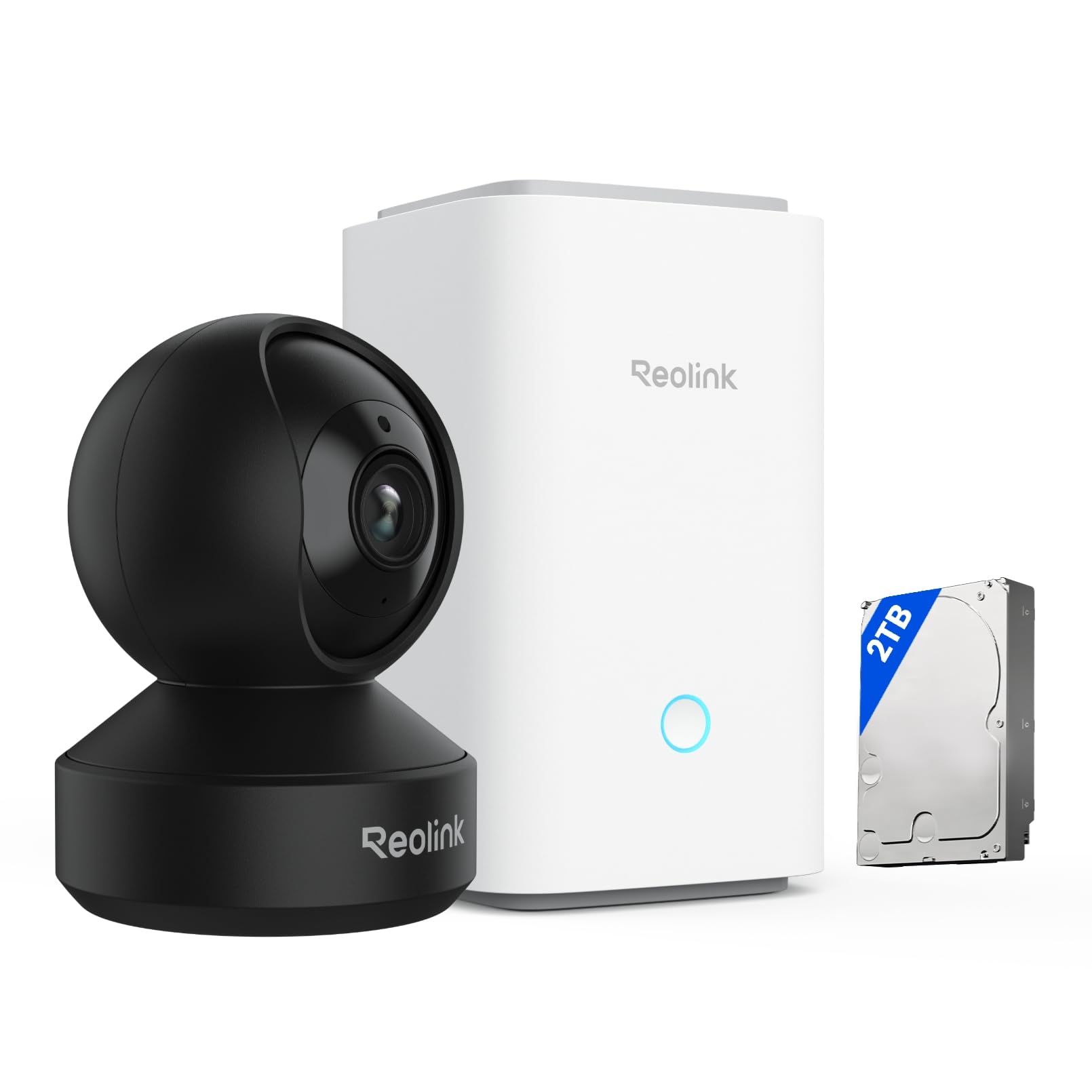 4K Pan-Tilt Indoor Camera with 3X Zoom & Smart Tracking