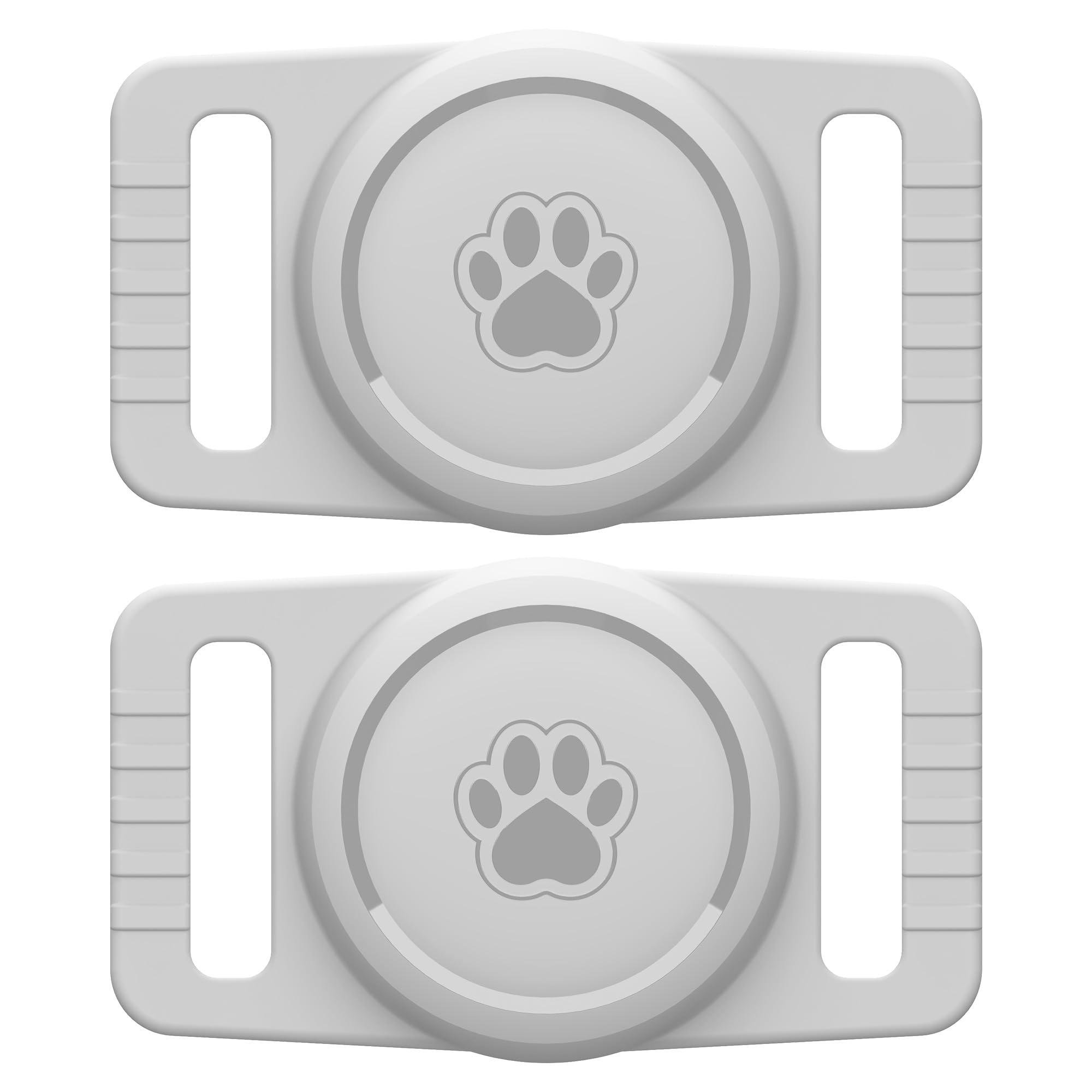 Waterproof Pet Tracker Collar Holders, 2-Pack