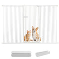 Lumizone Extra Tall Cat Gate 61.02" High 67.72"-88.57" Wide