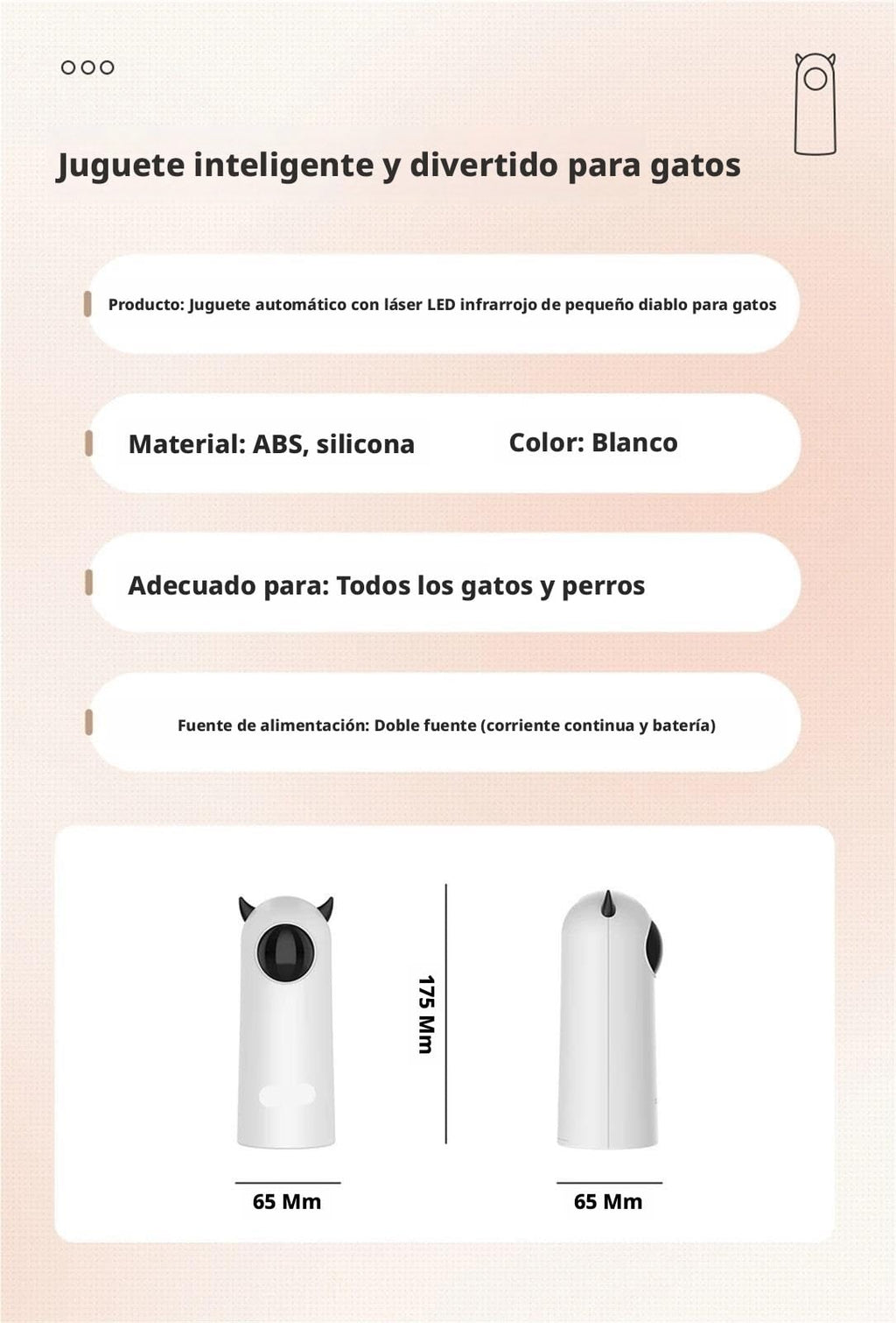 Smart Interactive LED Laser Cat Toy