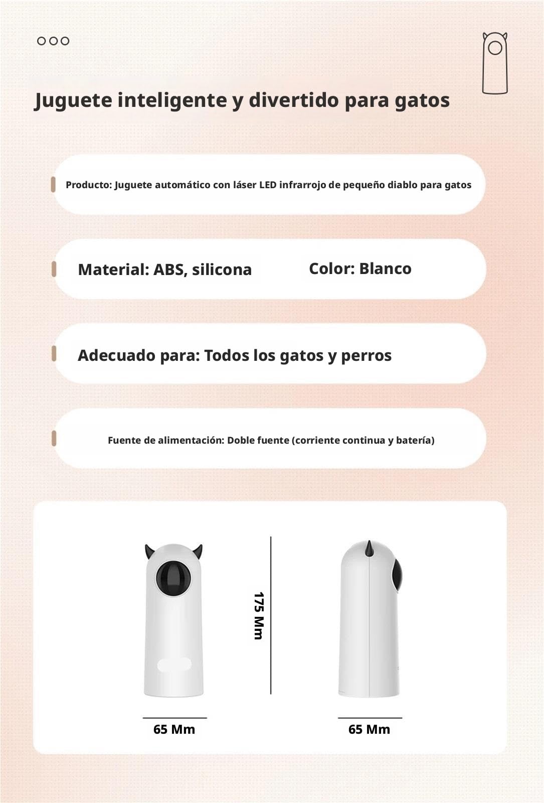Smart Interactive LED Laser Cat Toy