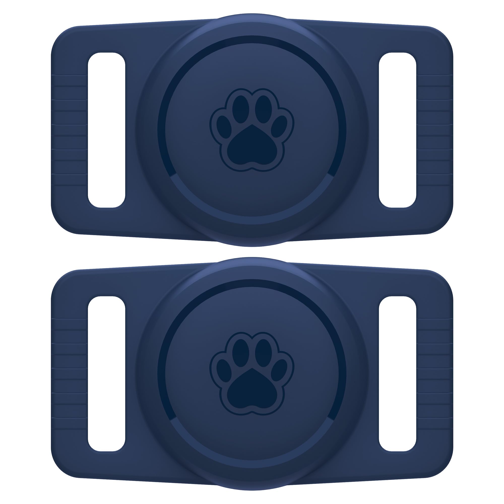 Waterproof Pet Tracker Collar Holders, 2-Pack