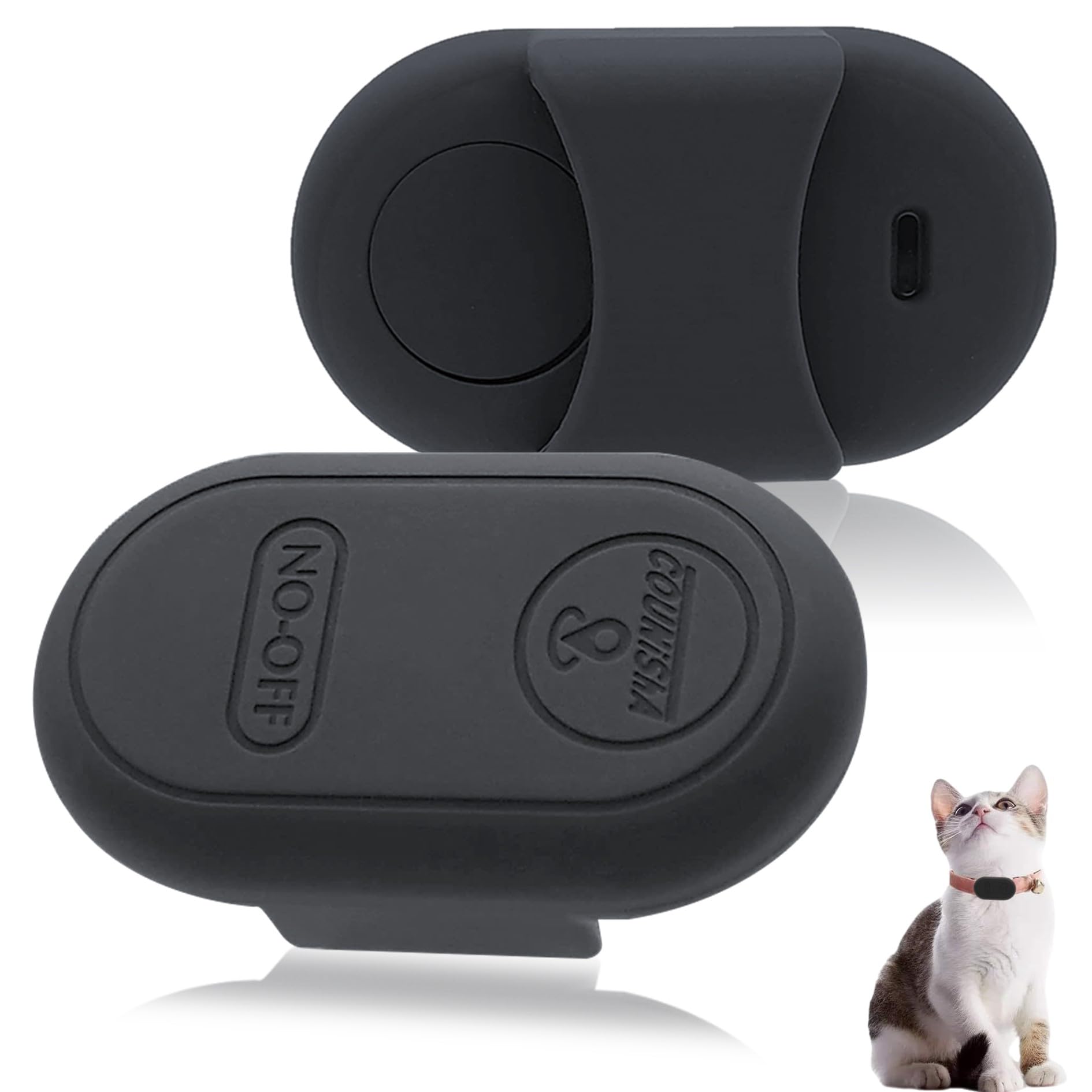 Silicone Pet Tracker Collar Holder