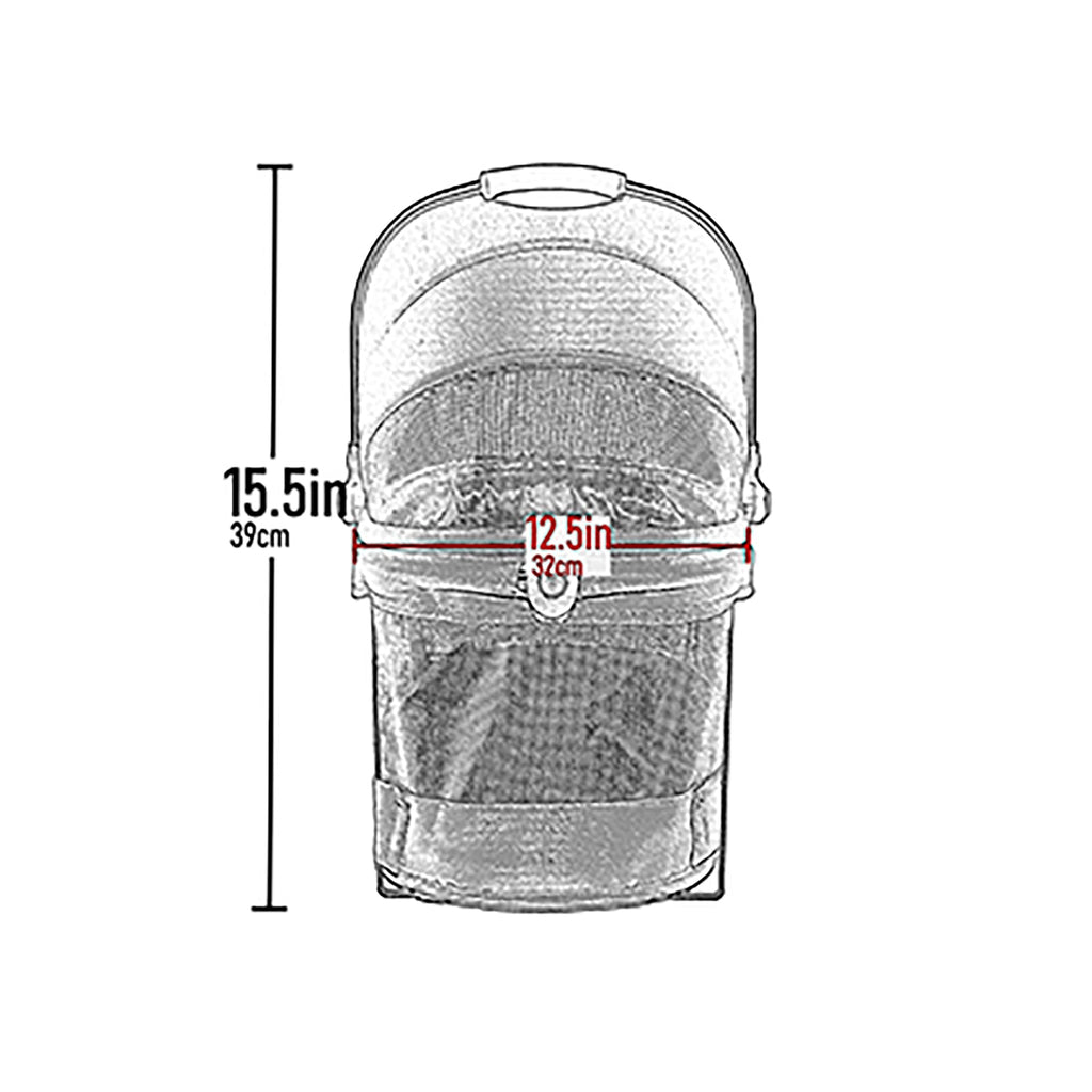 No-Zip 360° Pet Carrier & Car Seat