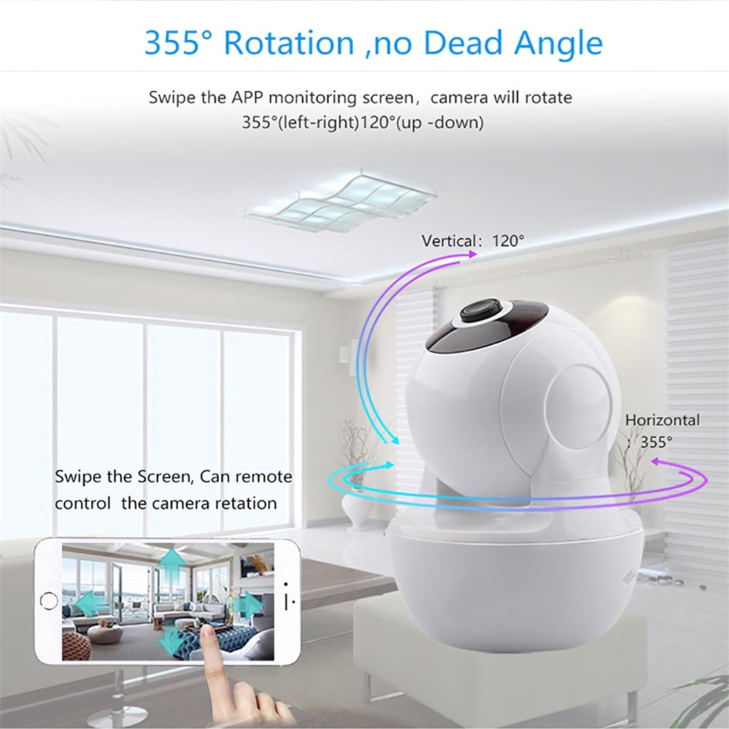 1080p Indoor Dome Camera with Two-Way Audio