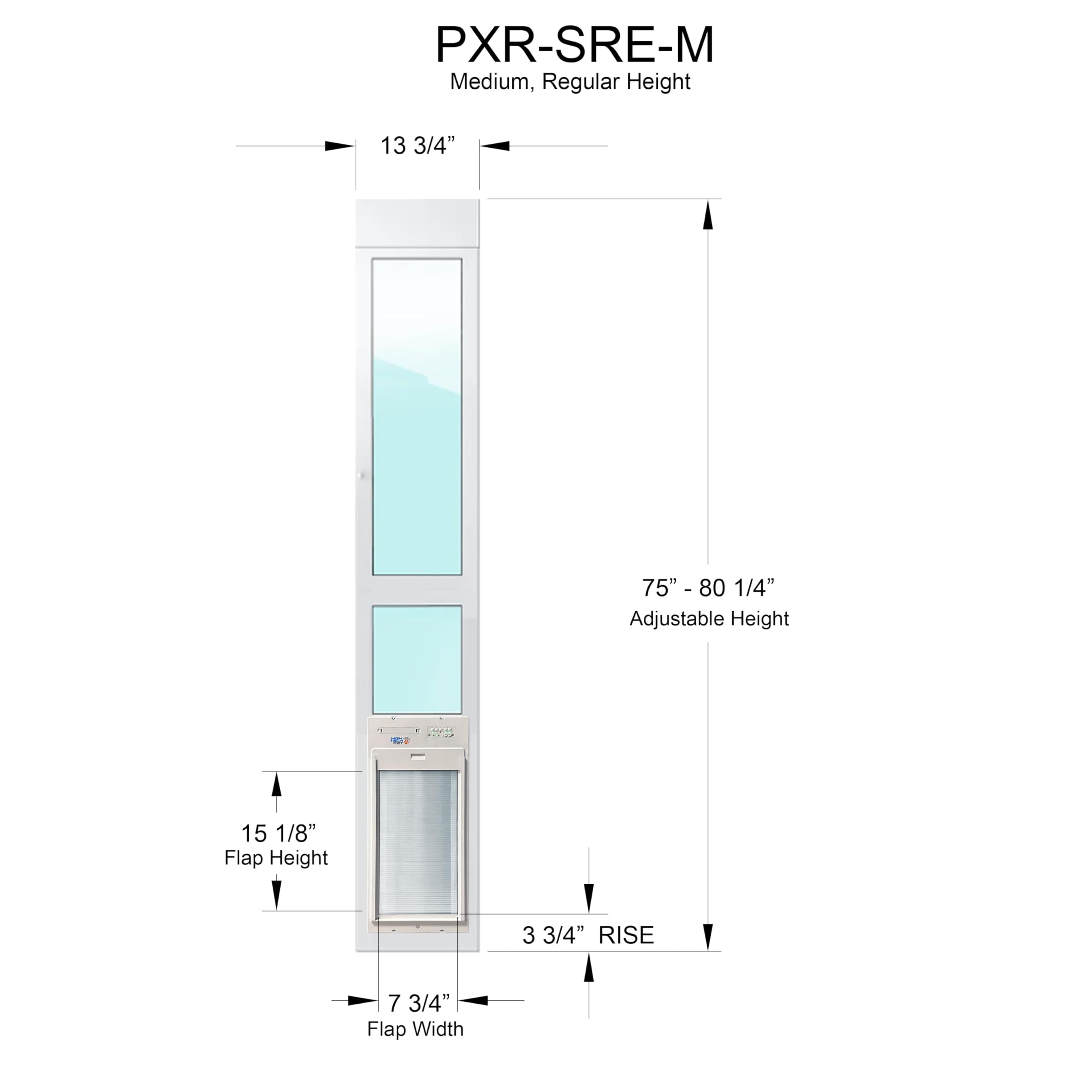 Smart Automatic Pet Door with App Control & Entry Timers