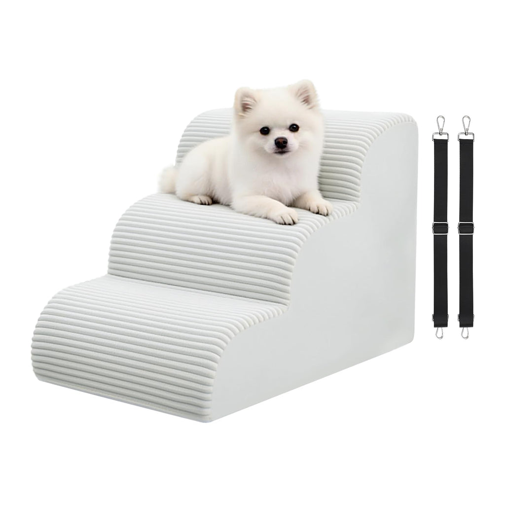 4-Step Non-Slip Pet Stairs for Beds & Sofas