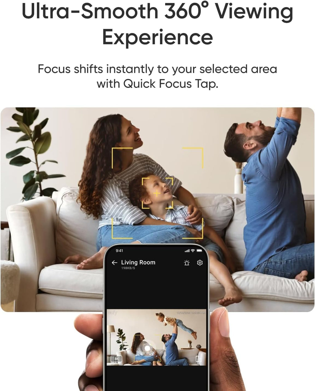 eufy Security 4K Indoor Camera E30*3 & Smart Display E10 (Bundle)