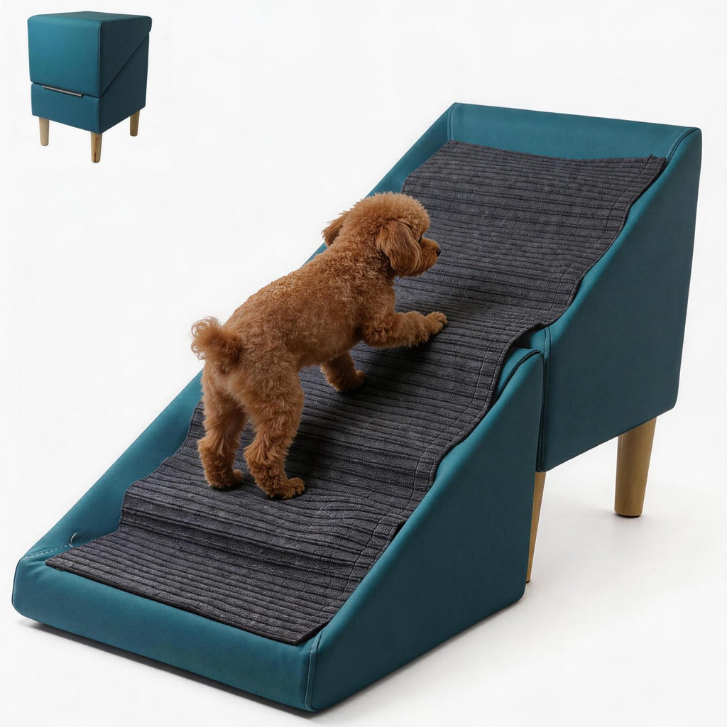Foldable cat Dog Stair Step ramp