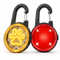 2 Pack Dog Collar Light,4 Modes Rechargeable LED Lights for Night Walking