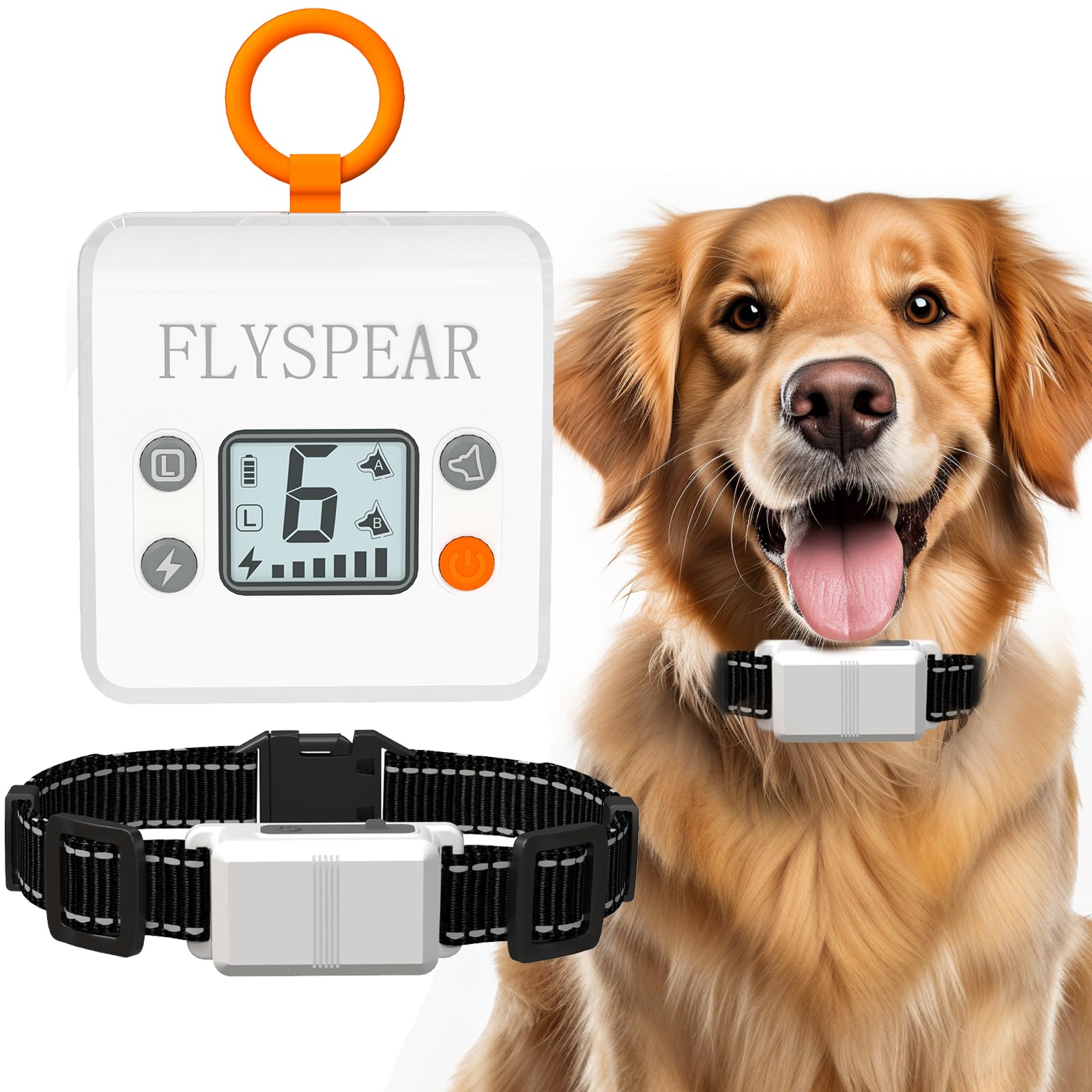 Rechargeable Wireless Indoor Pet Barrier with Adjustable Range