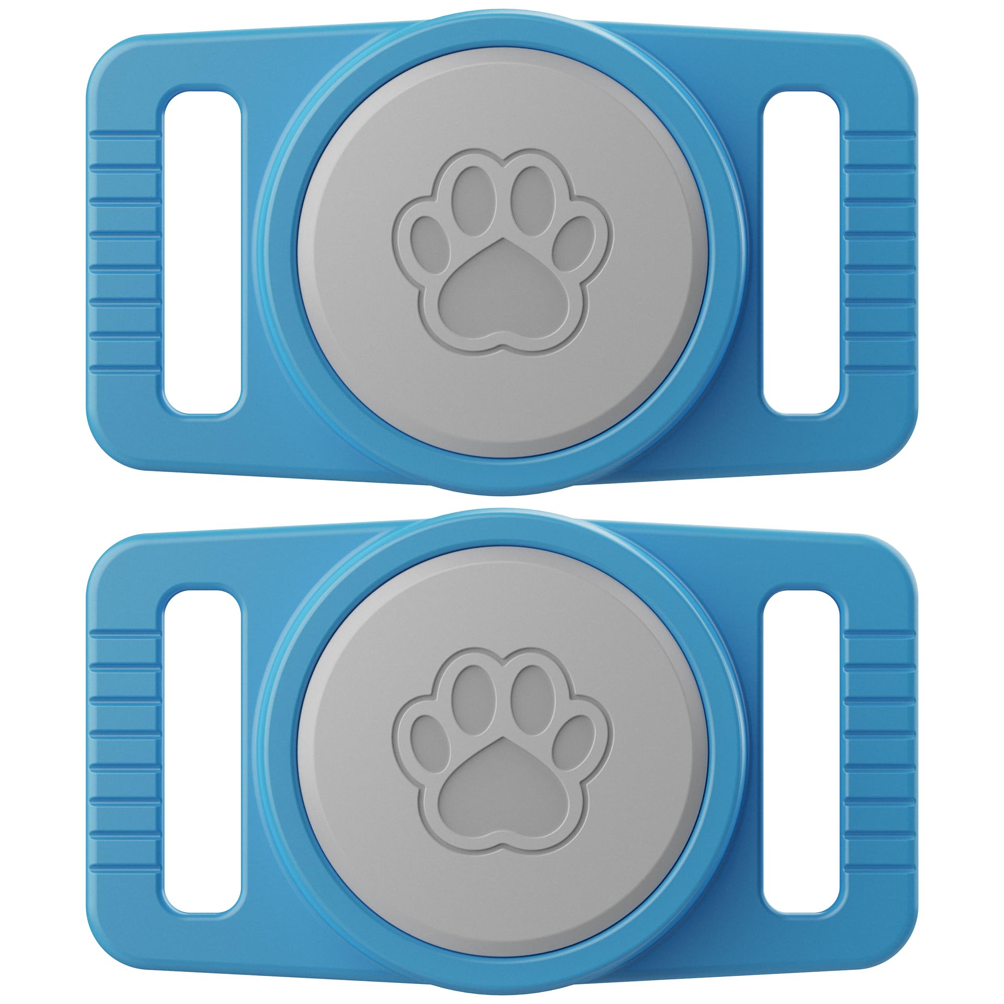 Waterproof Pet Tracker Collar Holders, 2-Pack