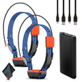 GPS Dog Tracking Collars with LED Beacon, 2-Pack
