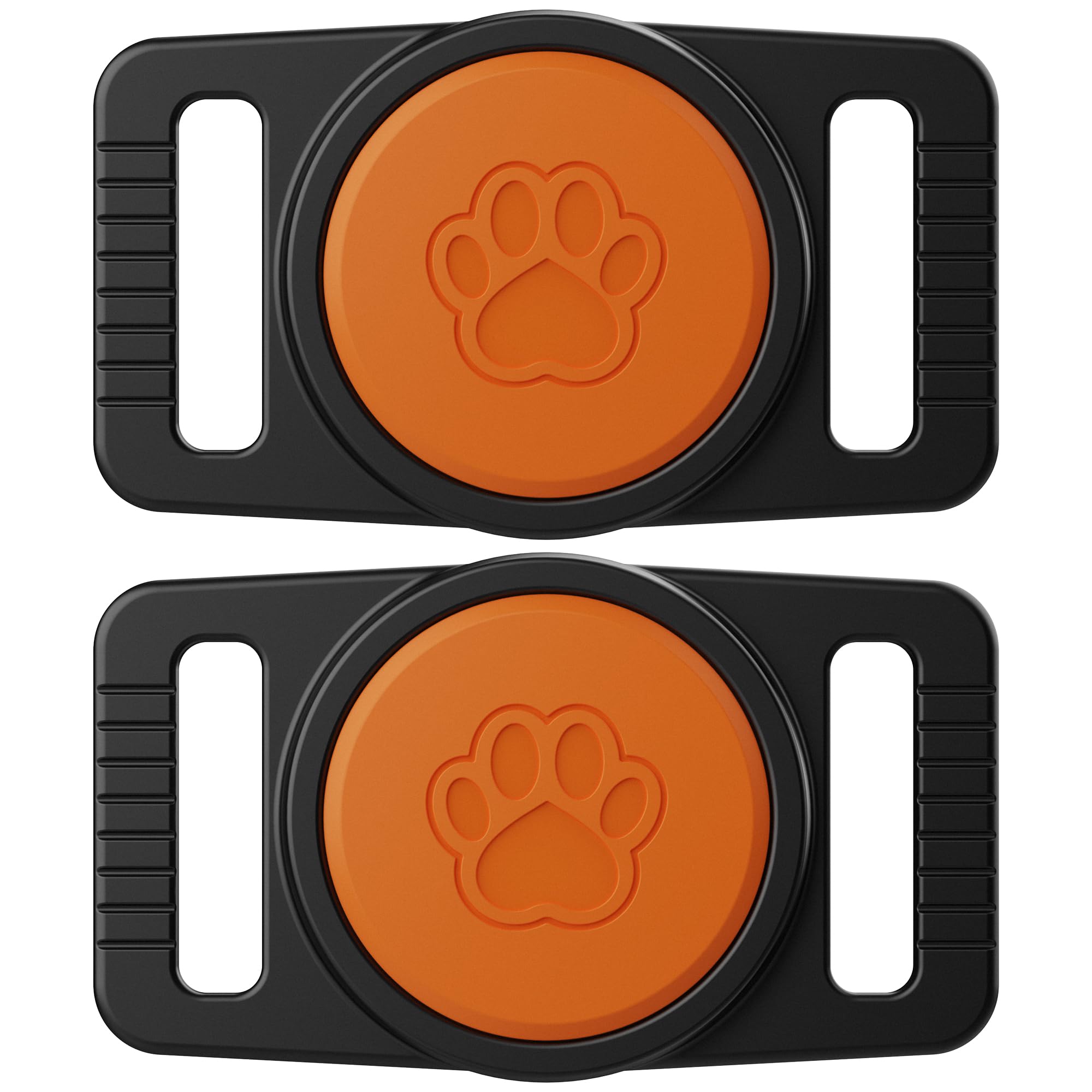Waterproof Pet Tracker Collar Holders, 2-Pack