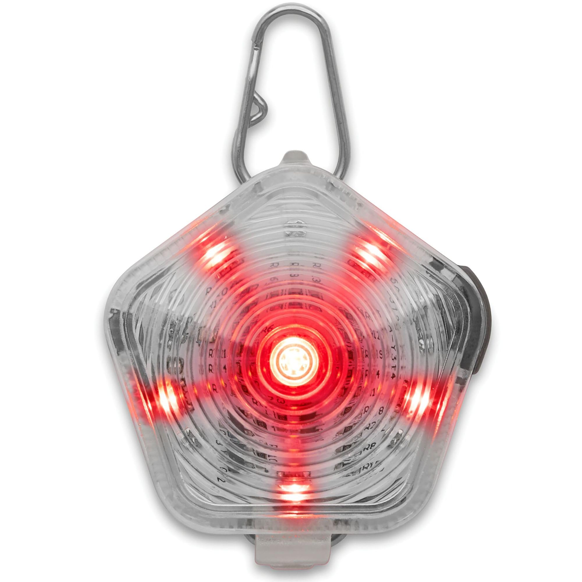 Ruffwear, Beacon Safety Light for Dogs, Rechargeable, Clear Lake