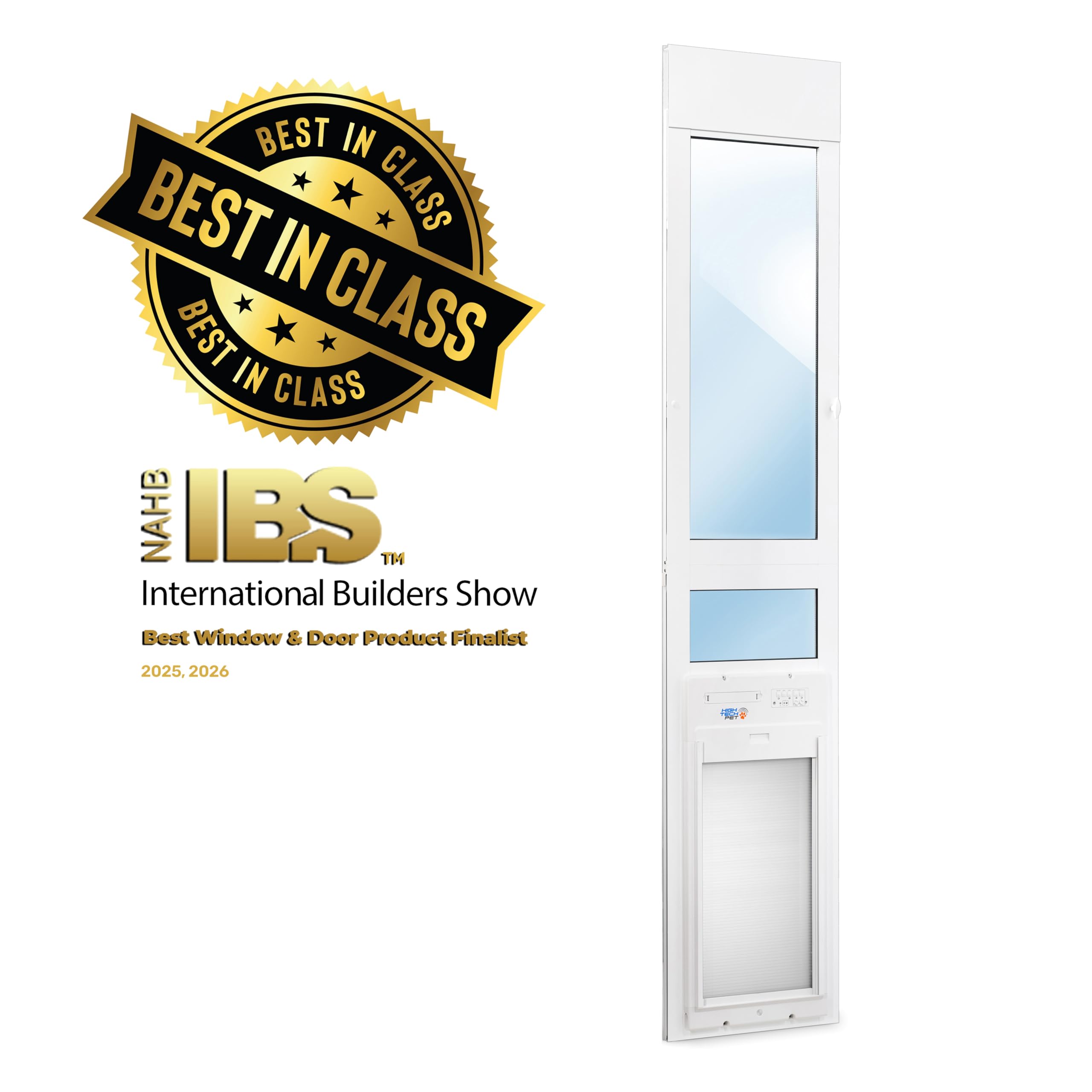 Smart Automatic Pet Door with App Control & Entry Timers