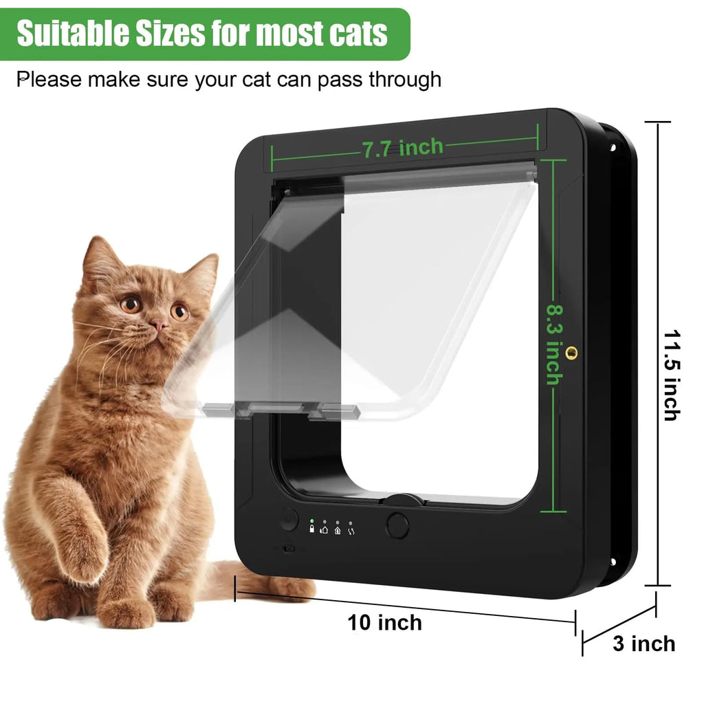 Smart RFID Automatic Pet Door with Remote Control