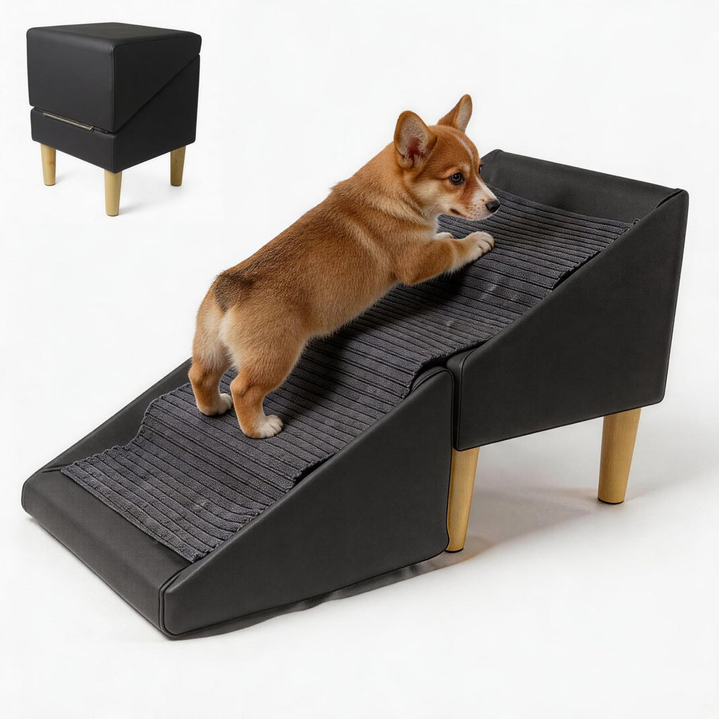 Foldable cat Dog Stair Step ramp