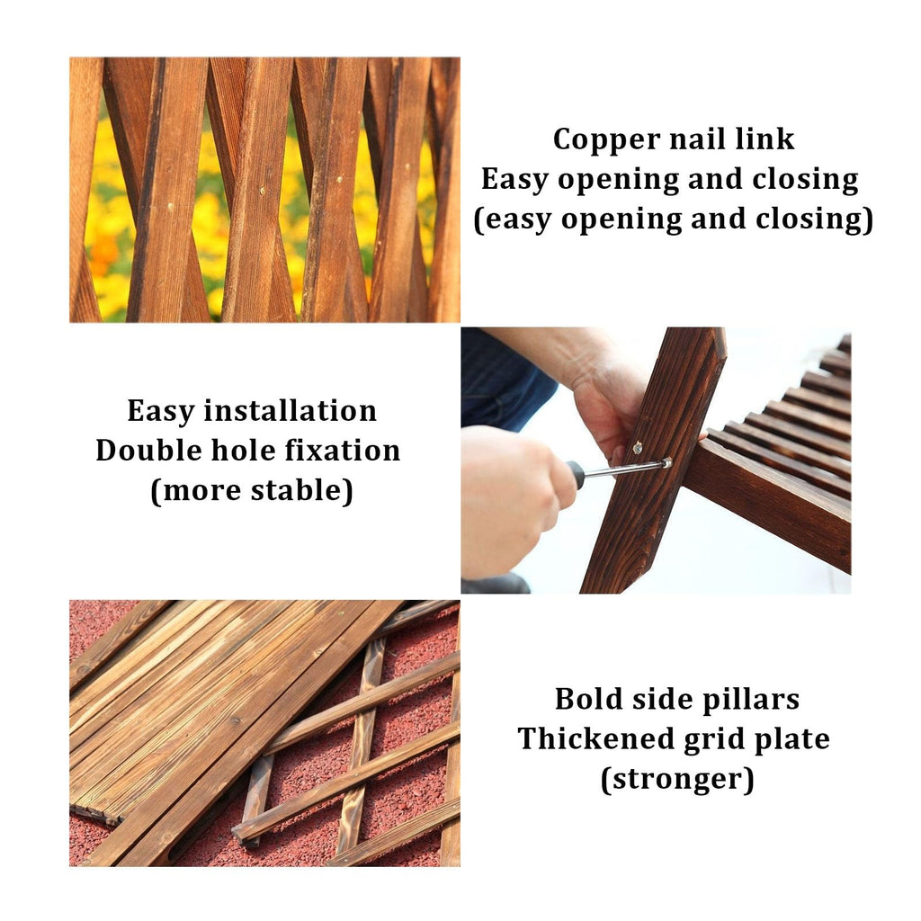 Expandable Wooden Folding Pet Safety Gate