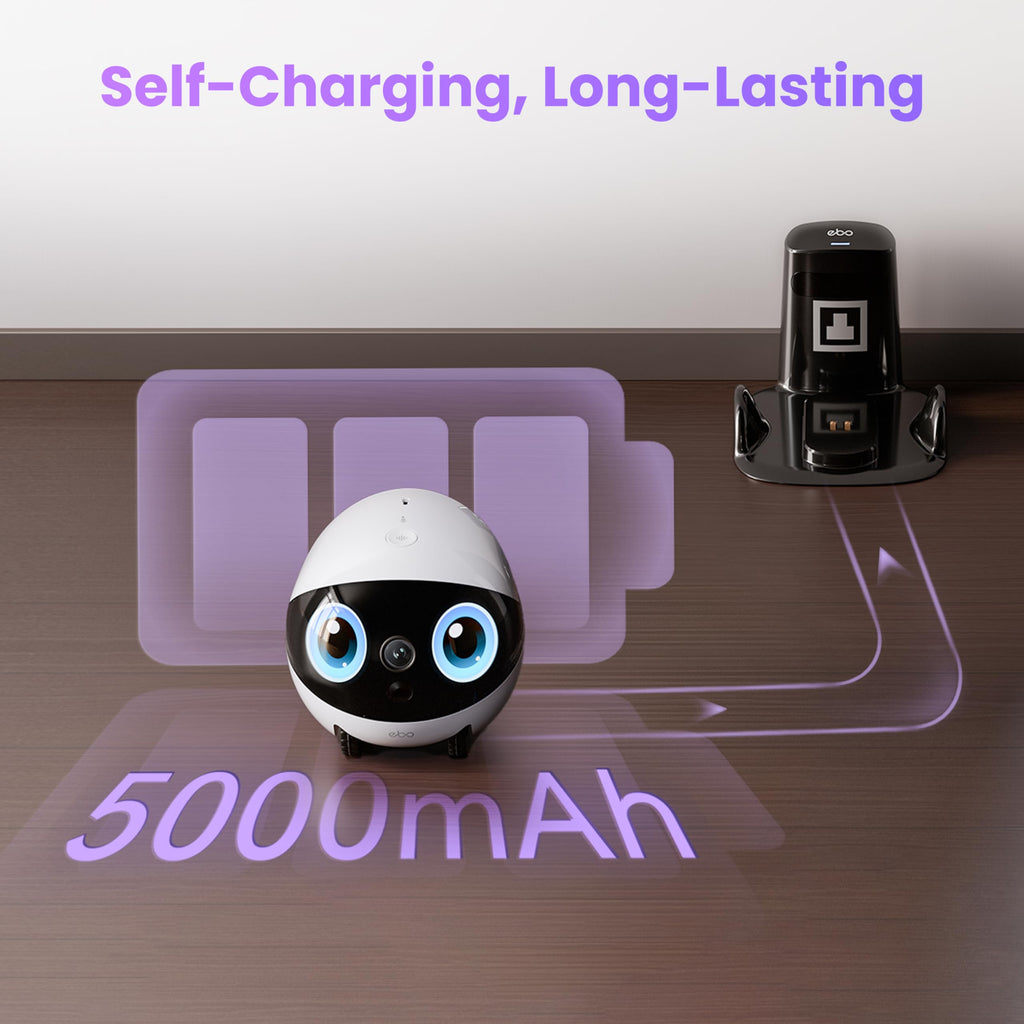 3K Smart Pet Robot Camera for Indoor Monitoring