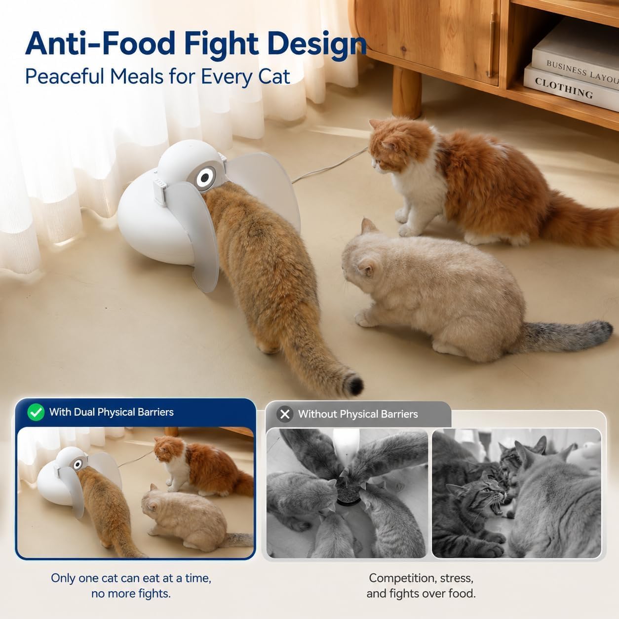 AI Smart Pet Feeder with Facial Recognition & WiFi Control
