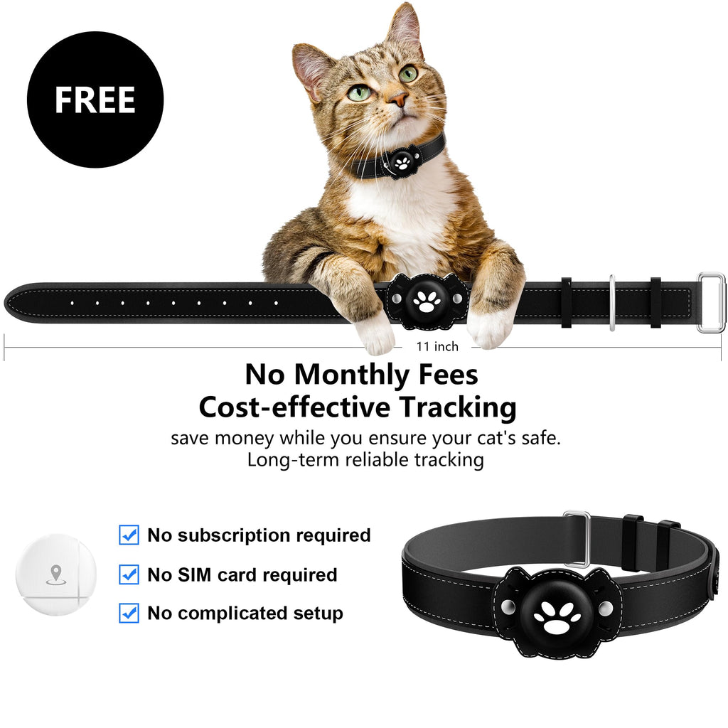 Smart GPS Cat Tracker Collar with Real-Time Tracking