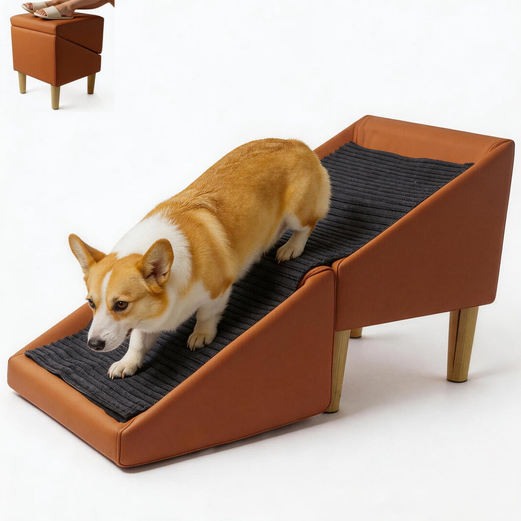 Foldable cat Dog Stair Step ramp