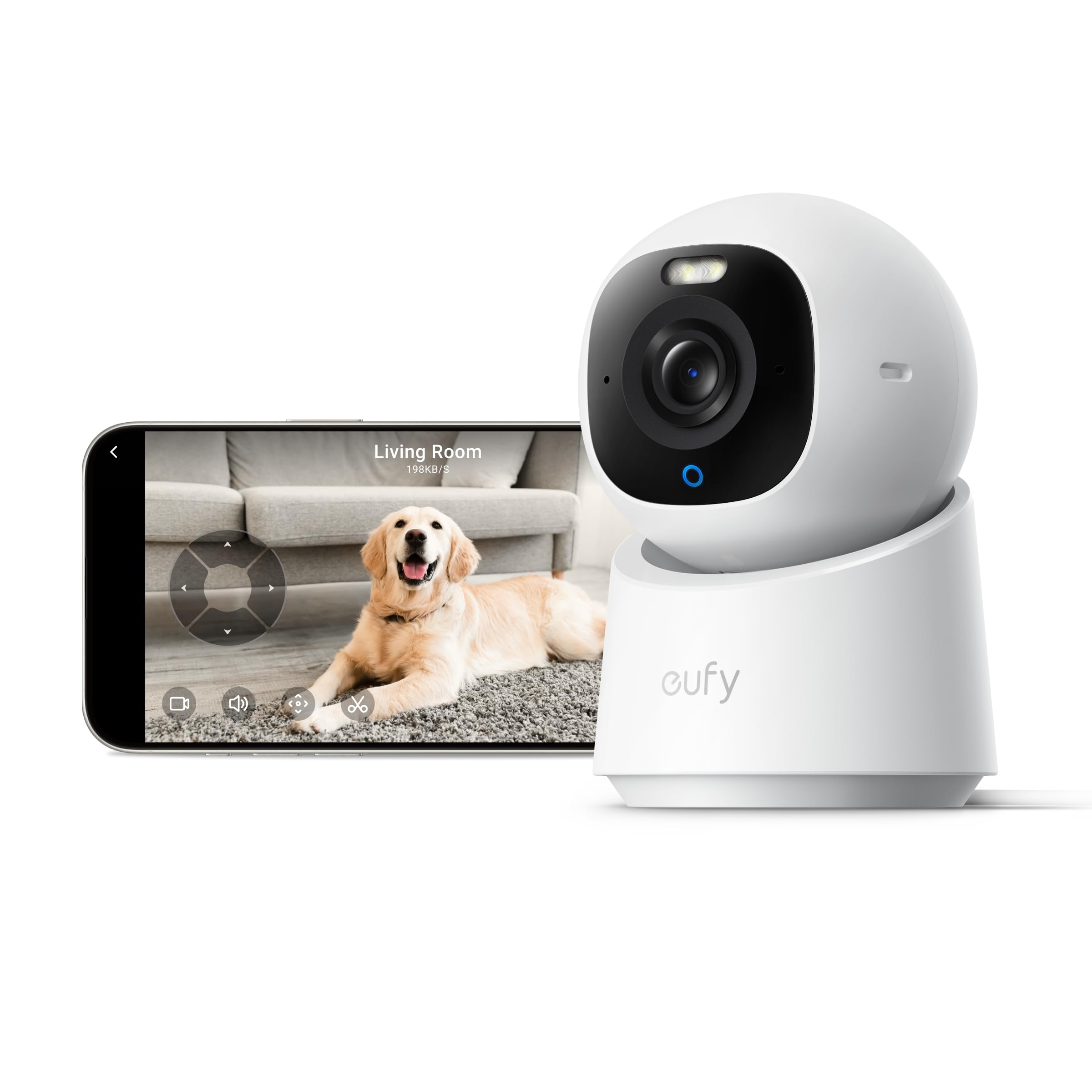 eufy Security 4K Indoor Camera E30*3 & Smart Display E10 (Bundle)