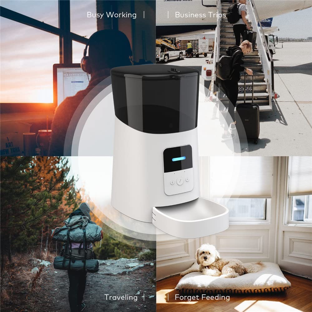 Smart Automatic Pet Feeder with App Timer