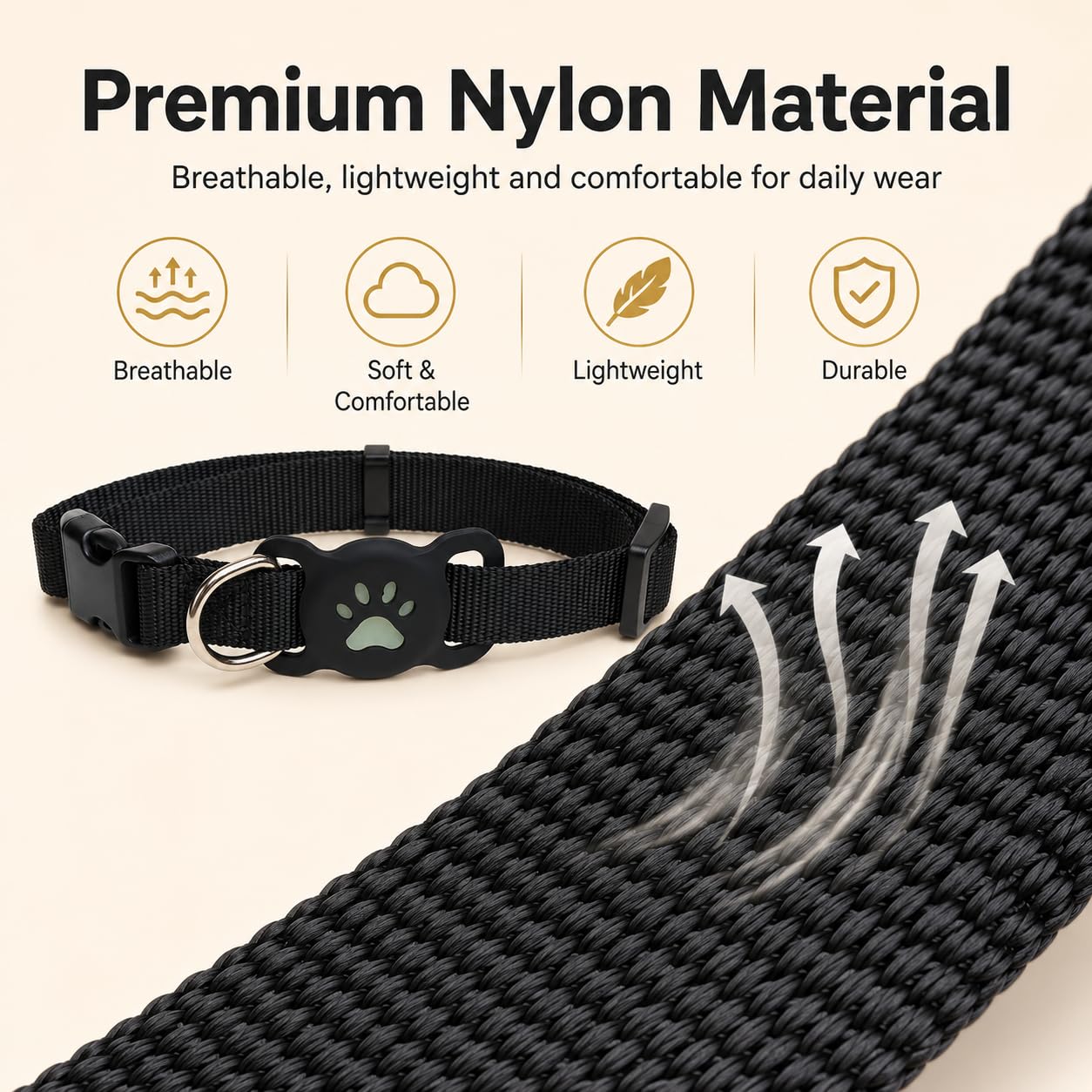 GPS Dog Tracker Collar with Google Find My