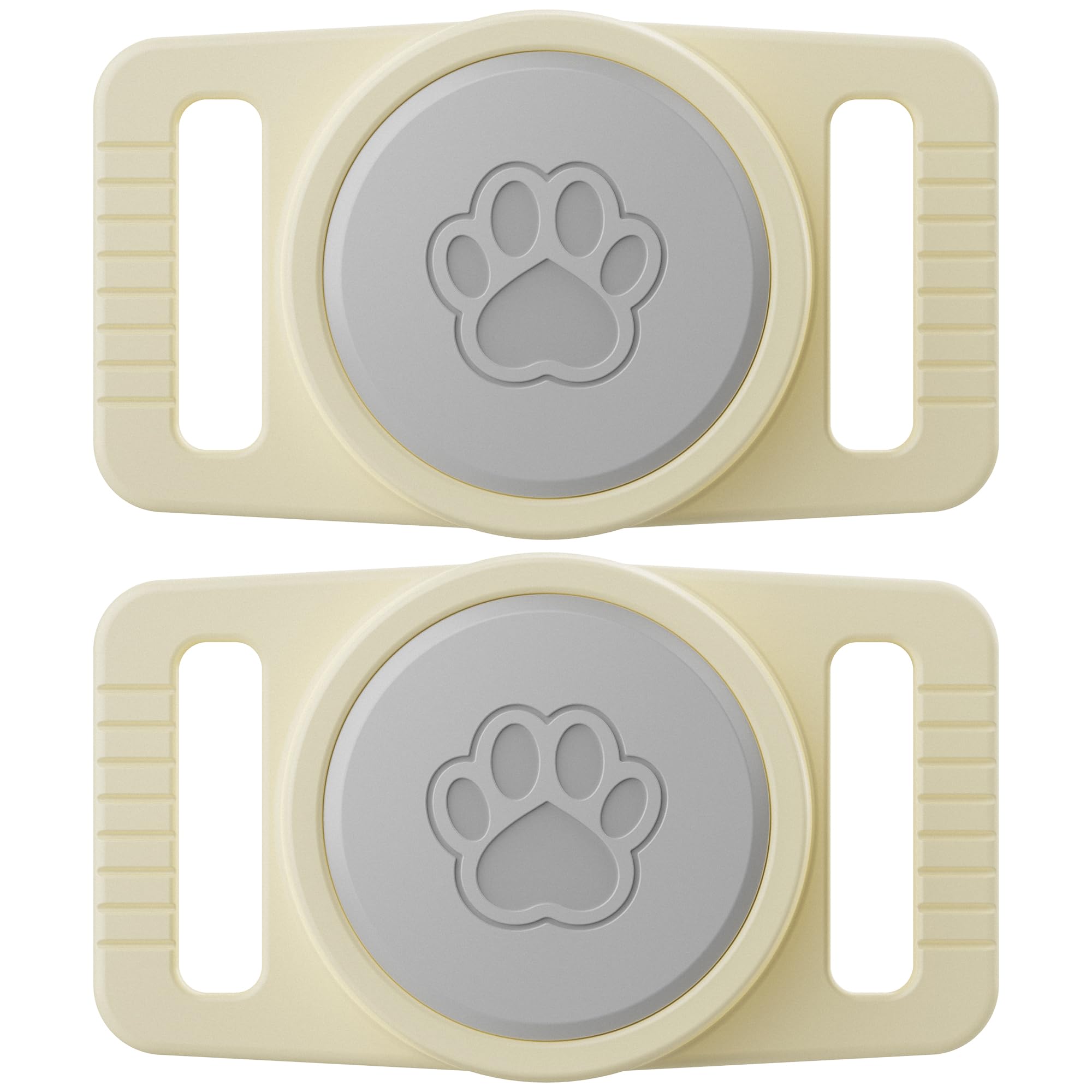Waterproof Pet Tracker Collar Holders, 2-Pack