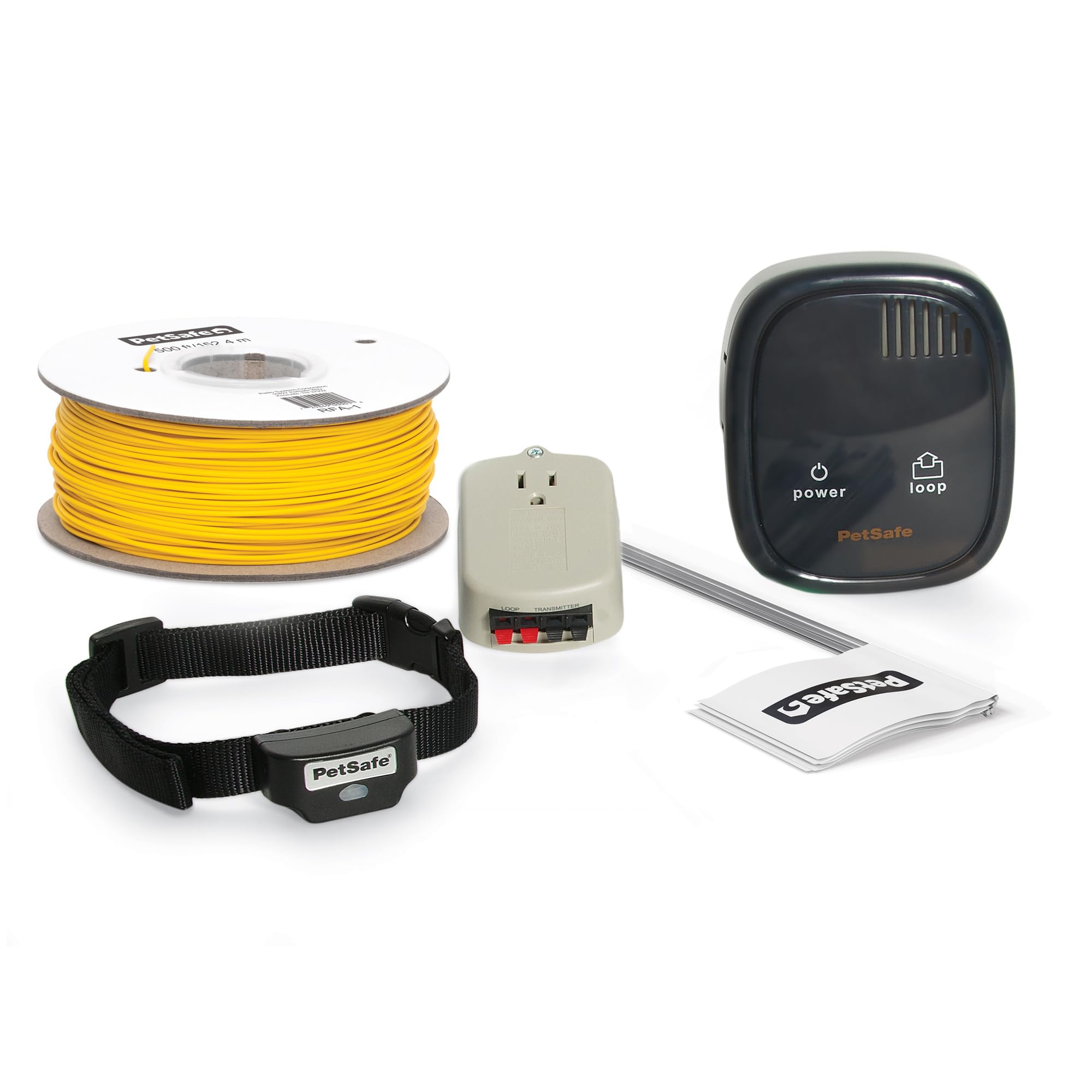 Rechargeable In-Ground Pet Fence with Waterproof Collar