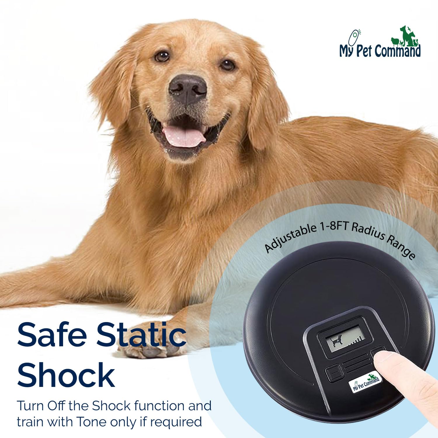 My Pet Command Portable Electric Indoor Pet Barrier Dog Fence
