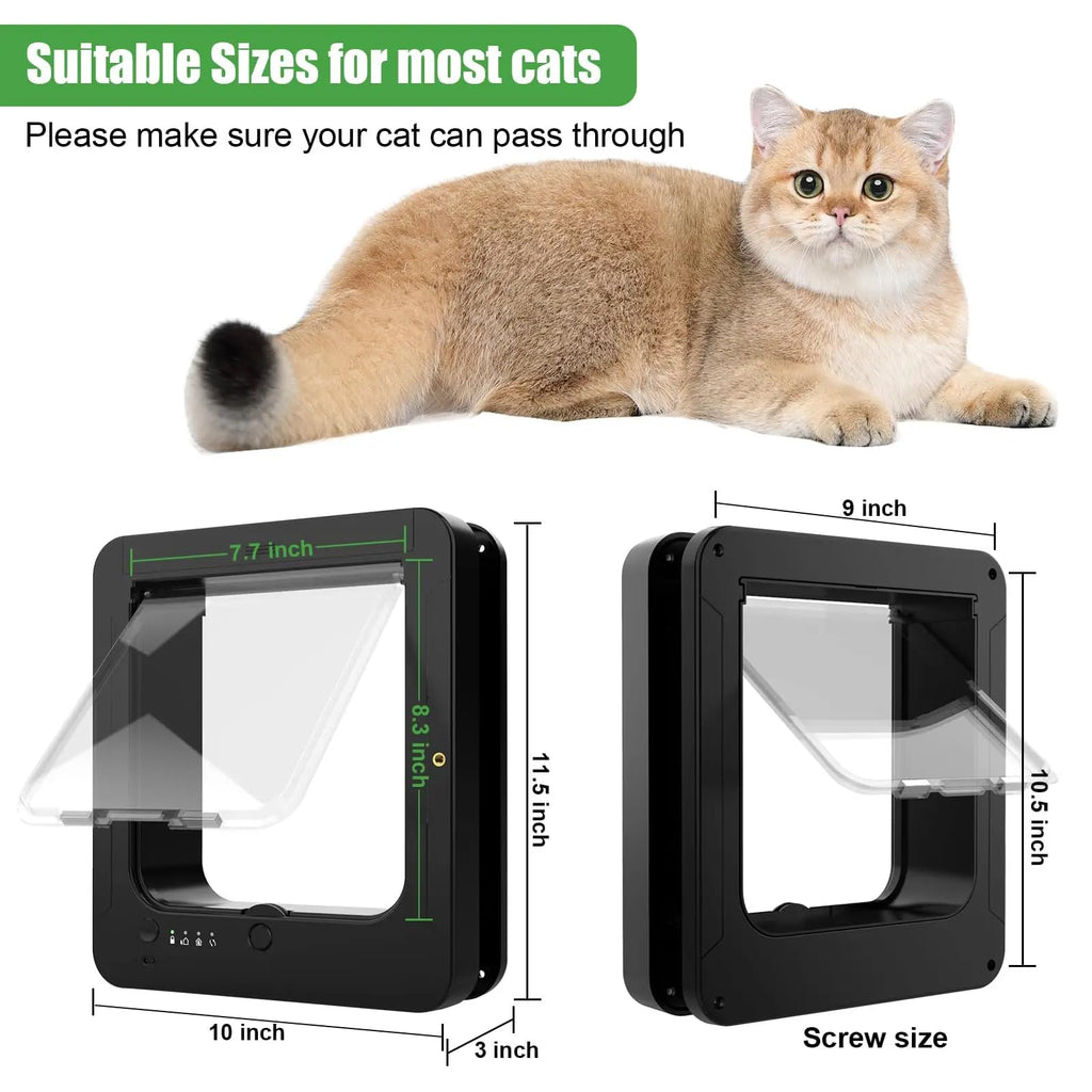Smart RFID Automatic Pet Door with Remote Control
